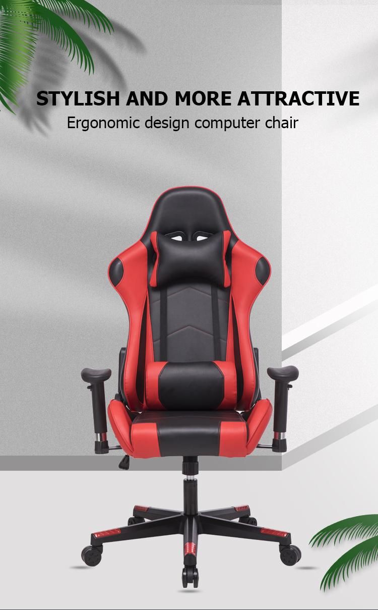 Video Game Chair Executive Rotating Racing Style Ergonomic Lounge Chair Youtube Computer Office Chair Head with Headrest