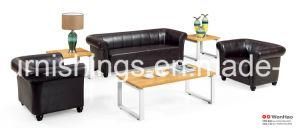 2015 Elegant Office Furntiure Leather Sofa