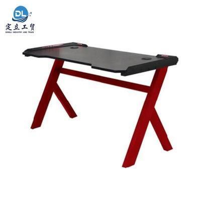 Professional RGB LED Lights Adjustable Gaming Desk