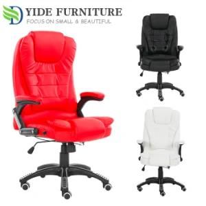 High Back White Best Furniture Office Armrest Chair for Staff