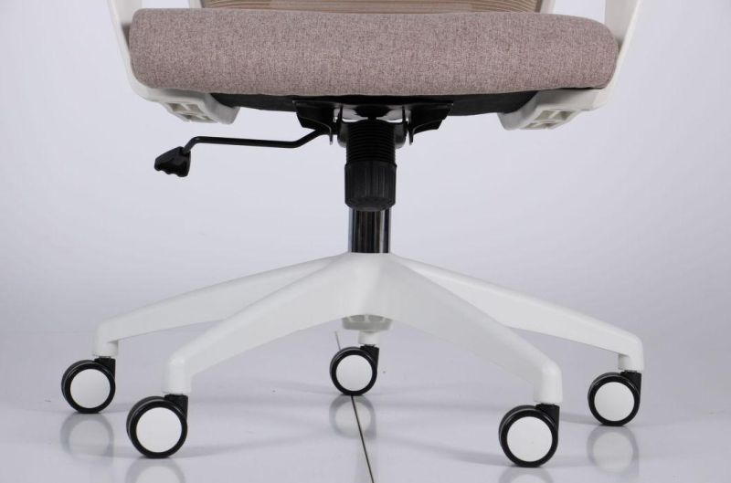 Mesh Office Chair High Back with Footrest Fabric Working Chair