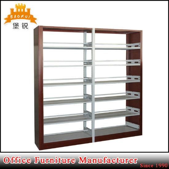 Fas-064 Metal Rack Bookshelf School Library Furniture Bookcase