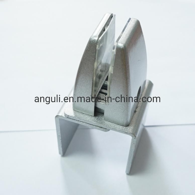 Office Aluminum Partition Screen Desk Clamp