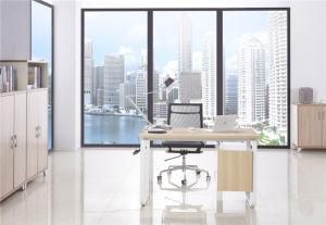 Melamine Staff Metal Living Room Director&#160; Executive Manager Table with Drawers