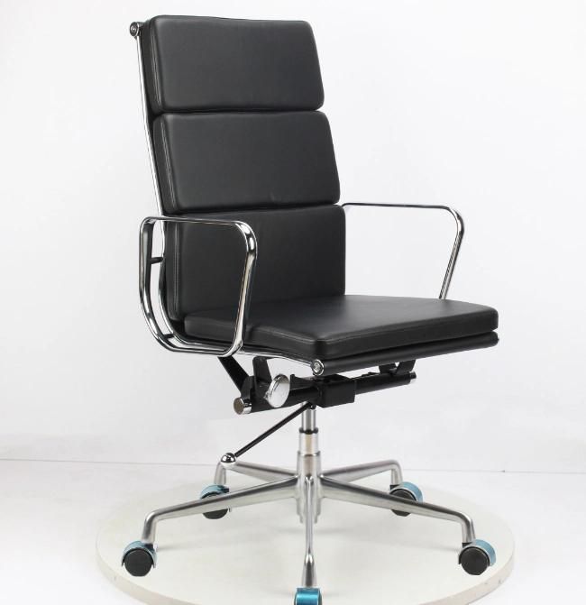 Top Quality Upholstered Chair Medium Back High Back Staff Chair (FOH-MF21-B)