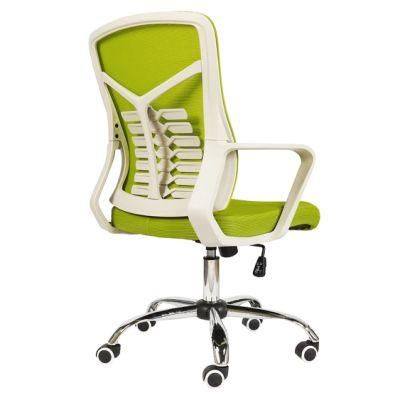 Swivel Computer Office Ergonomic Desk Chair with Lumbar Support, Low-Back with Armrest