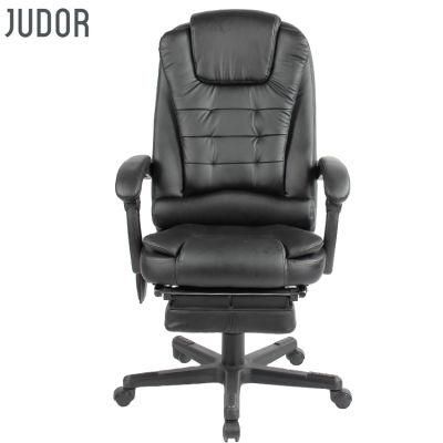 Judor Ergonomic Massage Office Chair Luxury Boss Office Chairs with Foldable Footrest Office Chair