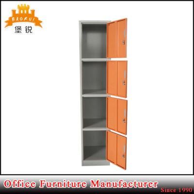 School Office Furniture Usage Steel 4 Door Clothes Strorage Locker