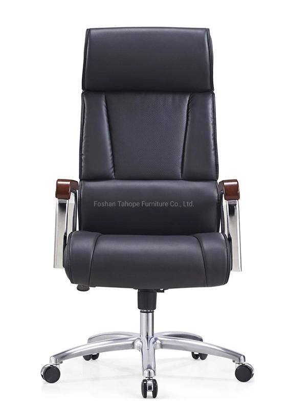 New-Style Business Functional Ergonomic Genuine Leather Office Executive Chair CEO Manager