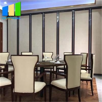 Wood Convention Center Soundproof Wall Partition for Wedding Hall Restaurant