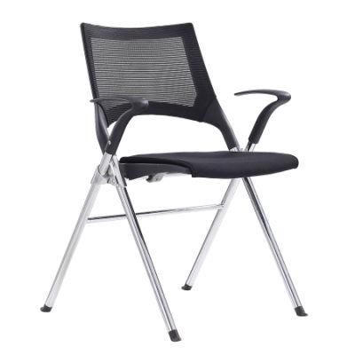 New-Style Modern Plastic Comfortable Conference Office Foldable Visitor Training Chair
