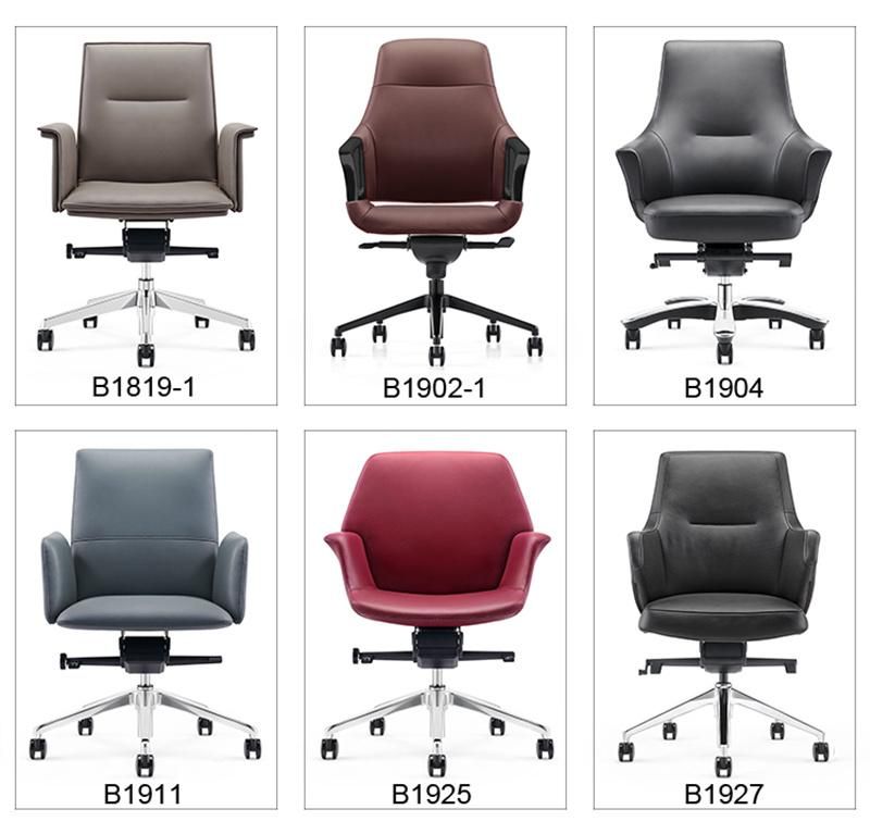 PU Leather MID-Back Executive Office Chair