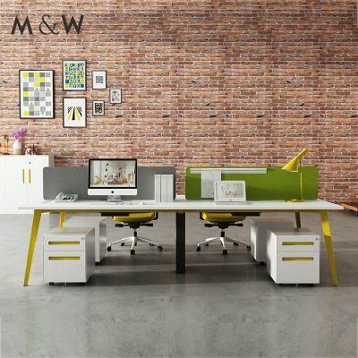 Fashion Person Workstation PC Panel Furniture Open Work Space Office Desk