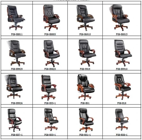 High Back Swivel Leather Executive Chair for Conference