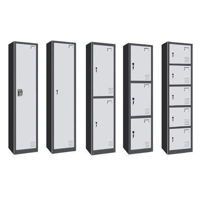 Malaysia School Lockers Metal Locker Style Wardrobe with Hanging Rail