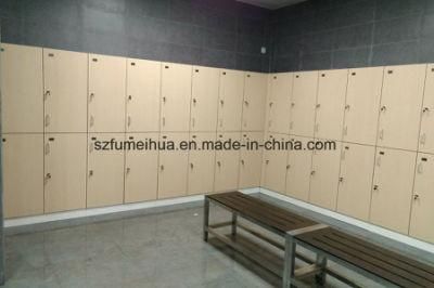 Public Use Locks for Sauna 10 Tiers Compartment Lockers