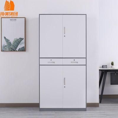 High File Cabinet with Two Drawers Steel Filing Cabinet