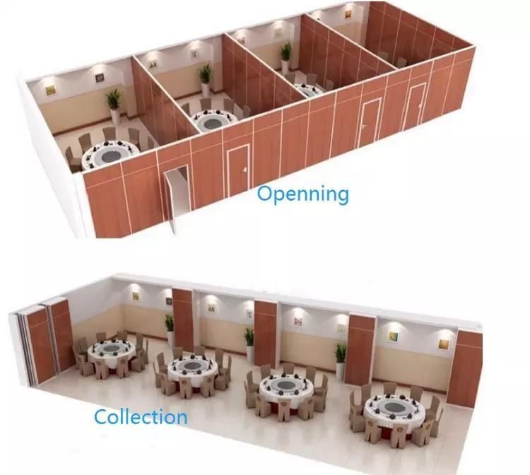 Fireproof Partition Wall for Mosque Room Divider Folding Partition