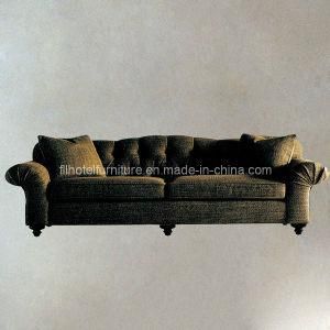 Power Reclining Dark Brown Sofa (FLL-SF-043)