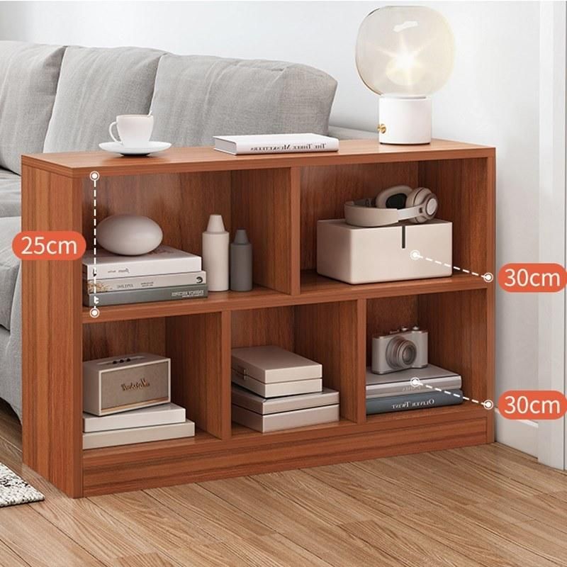 Bookshelf Floor Simple Primary School Students Economical Desk Office Storage Living Room Storage Shelf Space-Saving Bookcase