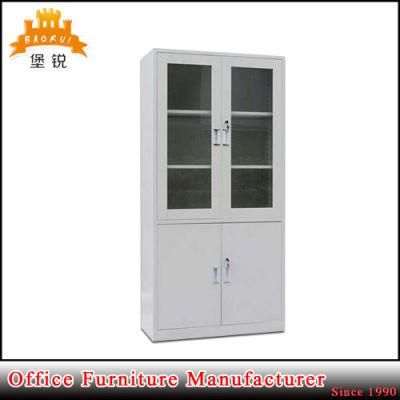 Easy Assembled Office Furniture Glass Door Steel File Cabinet for Storage