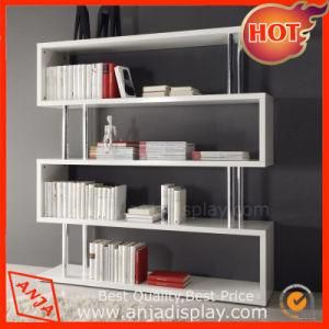 Mobile Counter Design MDF/Wooden Wall Book Cabinet for Shop