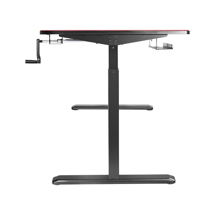 Manual Height Adjustable Office Laptop Game Desk PC Gamer Gaming Desk