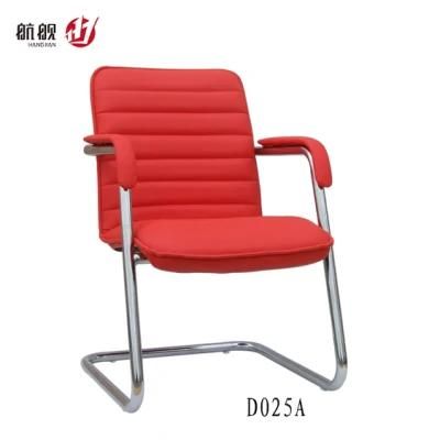 I Shape Leather Pad Armrest on The Top Office Meeting Room Chairs