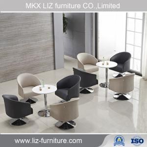 Reception Room Single Waiting Sofa Leather Leisure Chair (Y361)