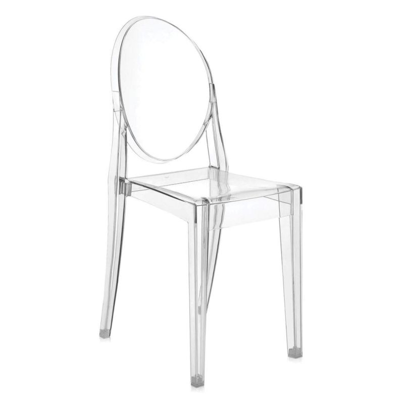 Flash Furniture Nesting Series Transparent Stacking Side Chair