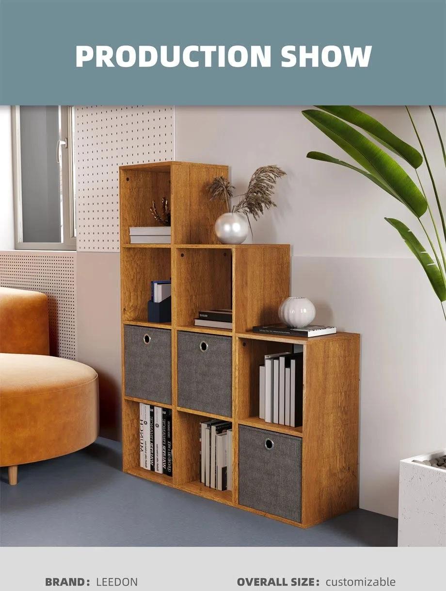 Home Source Storage Cube 6 Shelf Bookcase