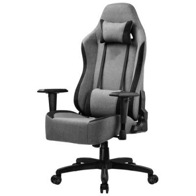 Professional Leather Swivel Gaming Chair with Neck and Lumbar Support