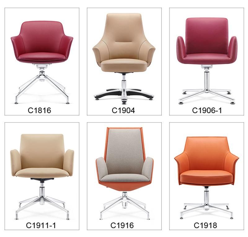 Many Colors Reception PU Leather Office Chair