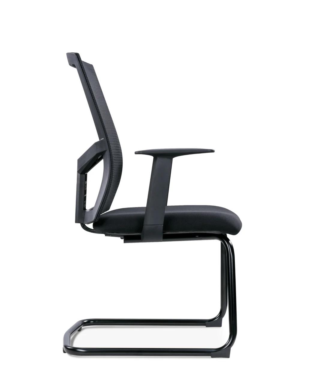High Quality Office Chair American BIFMA European En1335 Medium Back Modern Fabric Mesh Office Meeting Chair