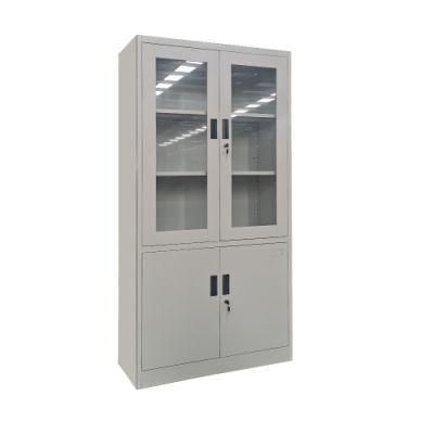Steel File Cabinet Metal Cabinet Swing 2 Door Storage Cupboard