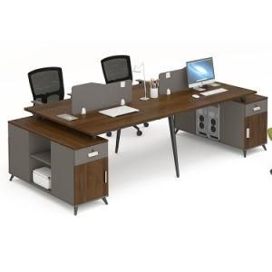 Modern Solid Wood Workstation Office Furniture Sets