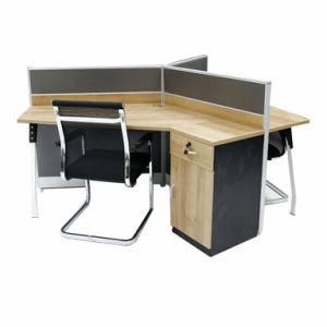 High Quality Fashion Design Standard New Model Modern Modular 3 Person Workstation Furniture