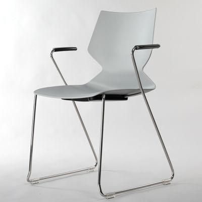 ANSI/BIFMA Standard Plastic Stainless Steel Office Arm Chairs