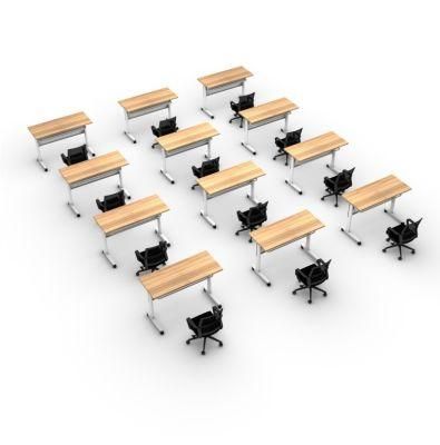 Factory Direct Wholesale School Student Office Folding Training Desks Training Table Adjustable Desk Office Desk