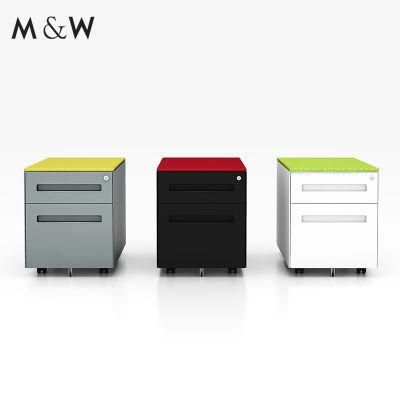 Factory Direct Sale File Steel Mobile Pedestal Office Filing Cabinet