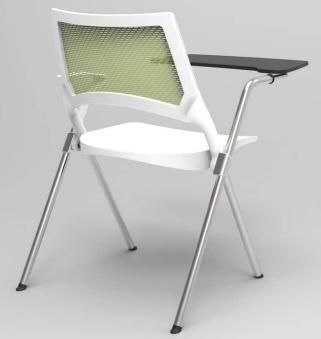New-Style Modern Plastic Comfortable Conference Office Foldable Visitor Training Chair