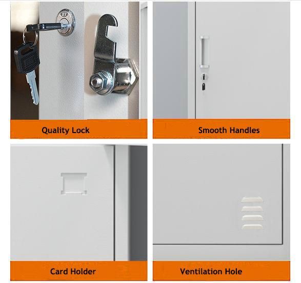 as-012 4 Door Iron School Cabinet Metal Locker