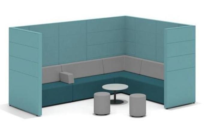 Luxury Office Public Furniture Meeting Booth Meeting Pod for Office Commercial Area