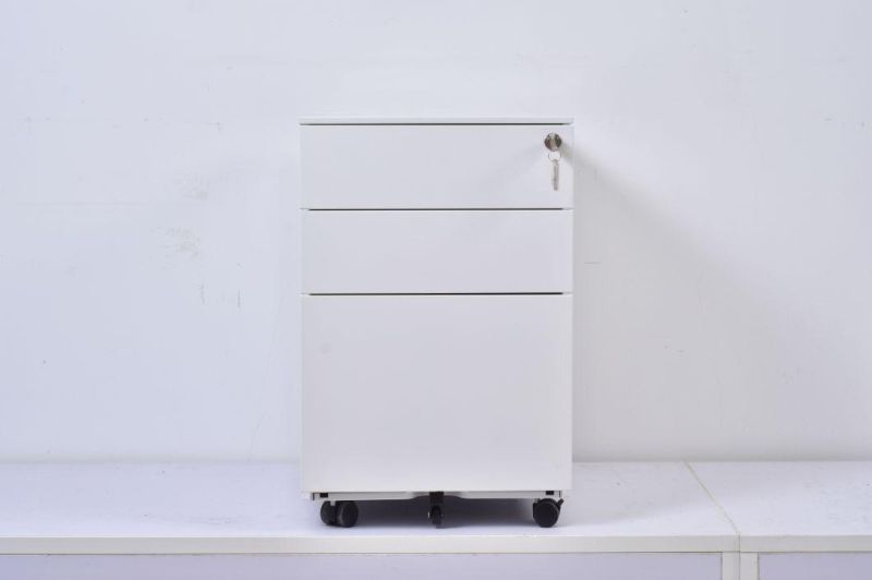 Most Popular Living Room 3-Drawer Cabinet with Wheels