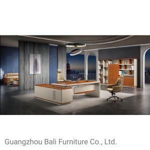 Modern Large Unique High End Office Furniture CEO Luxury Executive Desk (BL-WN93D2602)