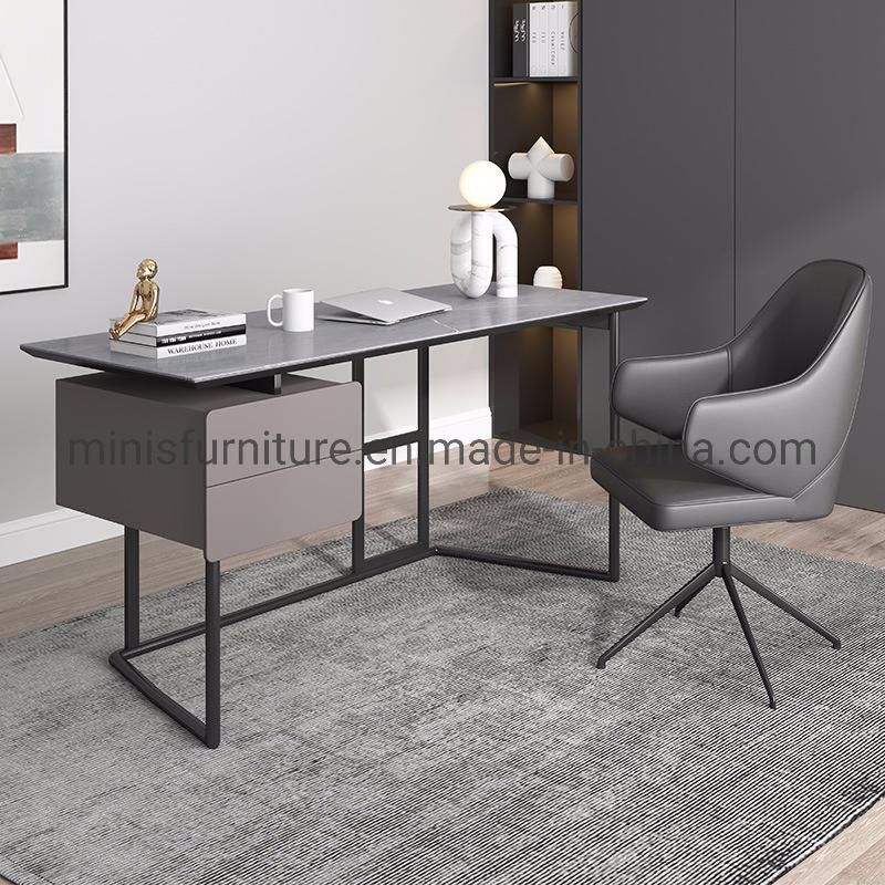 (M-OD1206) Hotel/Home/Office Table Furniture Marble/Slab Top Computer Desk