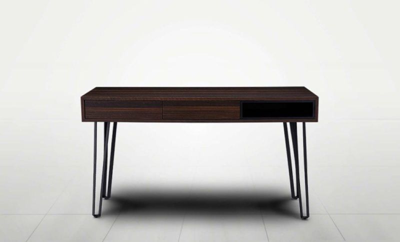 Fq22 Wooden Desk, Eucalyptus Color Desk, Latest Design in Home and Hotel Furniture Custom