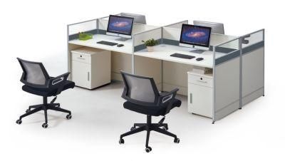 New Design Wooden MDF Office Furniture Partition Office Cubicle Workstation