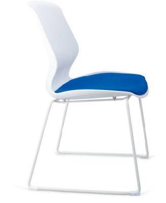 Stackable Ergonomic Modern Negotiation Training Audience Meeting Visitor Plastic Chair Student Study Use