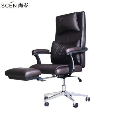 Boss Swivel Revolving Manager PU Leather Executive Office Chair